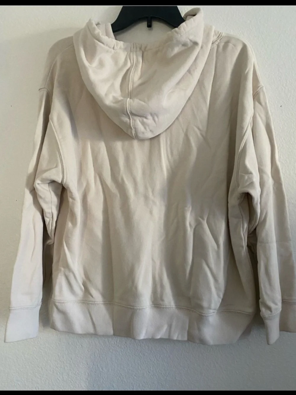 J. Crew Cream Zip Hoodie. Size XS